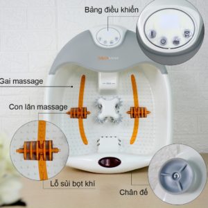 Bồn Massage Chân Medisana FS 885 6 Bồn Massage Chân Medisana FS 885