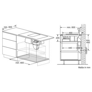 Bếp Từ Kết Hợp Hút Mùi Bosch PXX875D34E Serie 8