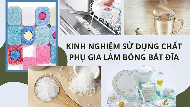 Máy Rửa Chén Bát Độc Lập Bosch SMS46NW03E Series 4 12 15 kinh nghiem su dung chat phu gia 2 Gia Dụng Đức Đà Nẵng