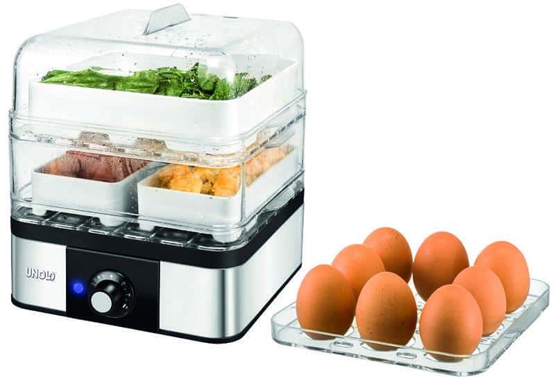 Nồi Hấp 2 Tầng Mini Unold 38650 7 Nồi Hấp 2 Tầng Mini Unold 38650