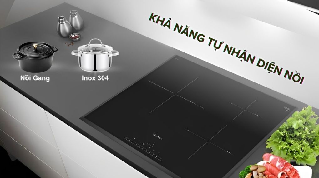 Bếp từ 3 vùng nấu Bosch PID775DC1E Serie 8 7400W - Tính năng tự nhận diện nồi 4 14 Gia Dụng Đức Đà Nẵng