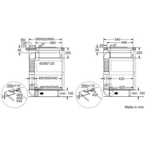 Bếp Từ Kết Hợp Hút Mùi Bosch PXX875D34E Serie 8