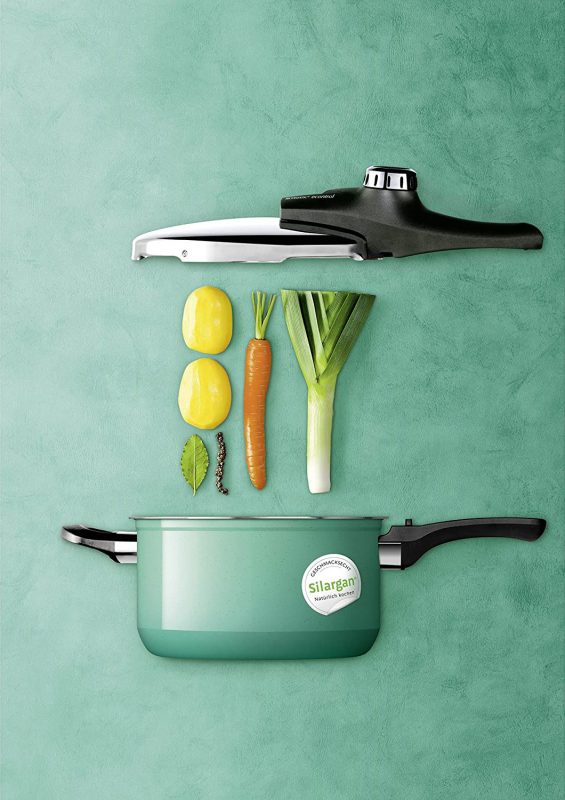 Bộ Nồi Áp Suất Silit Sicomatic T-Plus Duo 4.5+3L Green-6