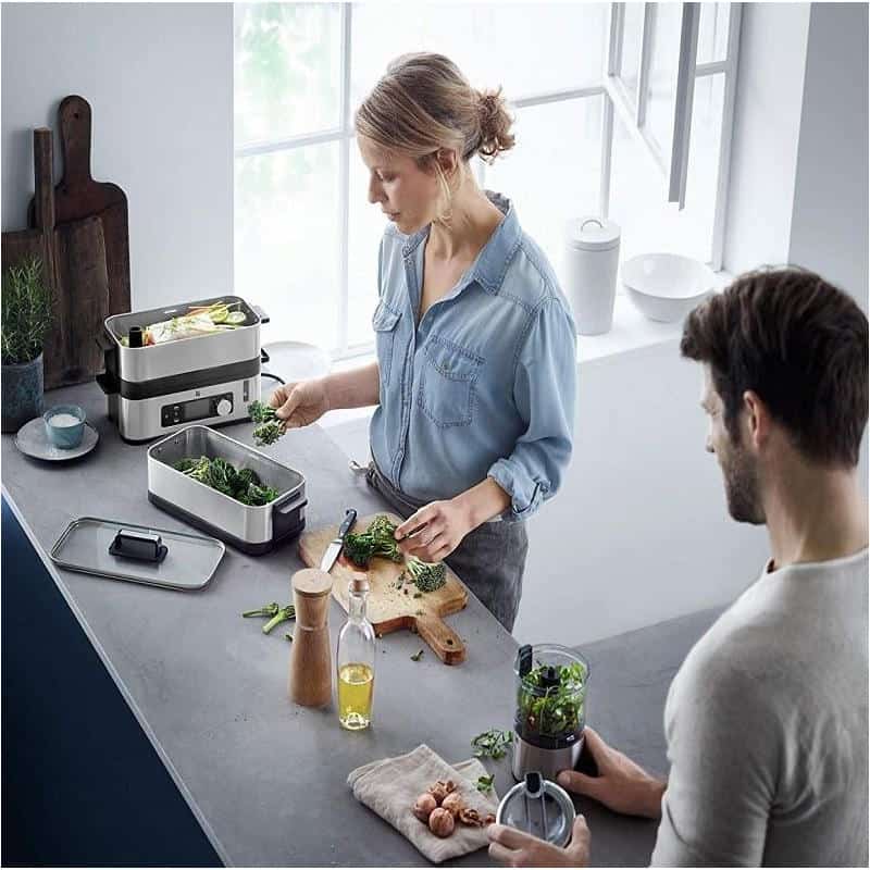 Nồi Hấp Điện Wmf Kitchenminis - 2 Tầng 6 Nồi Hấp Điện Wmf Kitchenminis - 2 Tầng