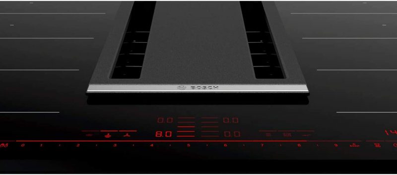 Bếp Từ Kết Hợp Hút Mùi Bosch PXX875D34E