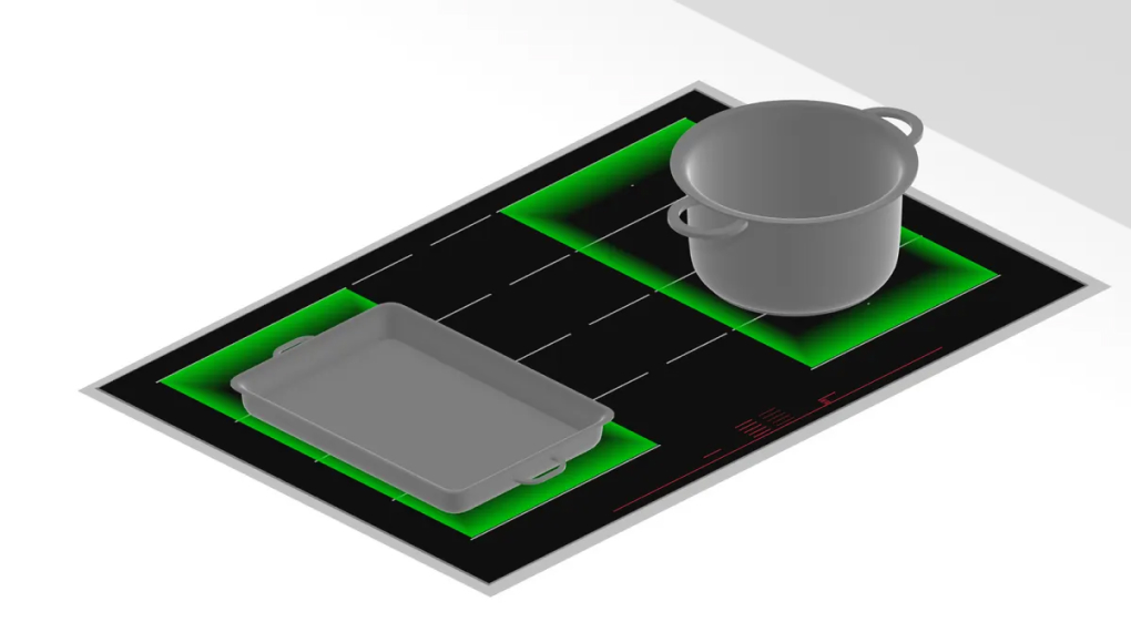 Bếp từ 4 vùng nấu Bosch PXY875DC1E Serie 8 7400W - Vùng nấu FlexInduction mở rộng Bếp từ 4 vùng nấu Bosch PXY875DC1E Serie 8 7400W