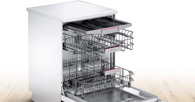 Máy Rửa Chén Bát Độc Lập Bosch SMS46NW03E Series 4 7 sms46nw03e Gia Dụng Đức Đà Nẵng