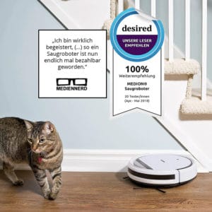 Robot Hút Bụi Lau Nhà Medion MD18501