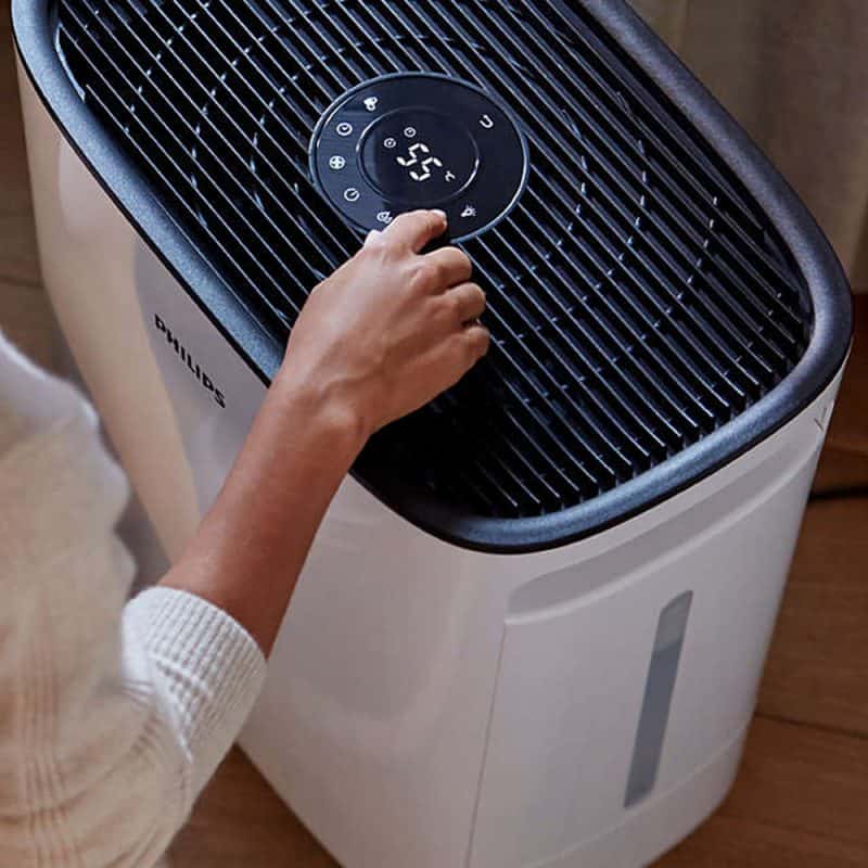 Máy Lọc Không Khí Kèm Bù Ẩm Philips HU5930/10 7 Máy Lọc Không Khí Kèm Bù Ẩm Philips HU5930/10