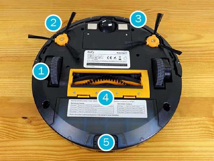 ROBOT HÚT BỤI EUFY ROBOVAC 11S 8 ROBOT HUT BUI EUFY ROBOVAC 11S1 Gia Dụng Đức Đà Nẵng