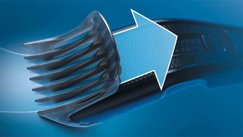 Máy Tông Đơ Cắt Tóc Philips Hair Clipper HC3535/15 Series 3000 9 Công nghệ Trim-n-Flow để cắt liên tục, không lo kẹt máy