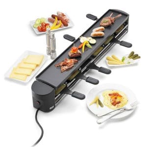 Bếp Nướng Stockli Raclette Grill Cheesmax 4 Anthracite 0009.02 - 6 Người Ăn