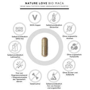 Viên Nang Nature Love Bio Maca Schwarz 163g 2 Viên Nang Nature Love Bio Maca Schwarz 163g