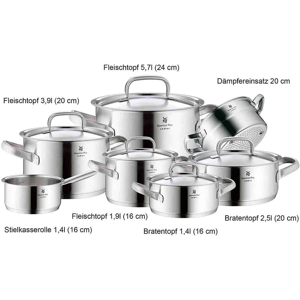 Bộ Nồi Wmf Gourmet Plus 7 Món Bộ Nồi Wmf Gourmet Plus 7 Món