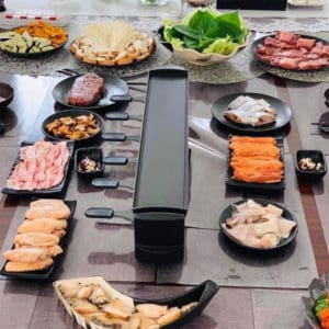 Bếp Nướng Stockli Raclette Grill Cheesmax 4 Anthracite 0009.02 - 6 Người Ăn