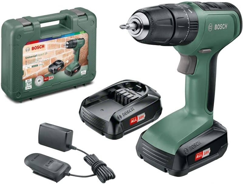 Bộ Máy Khoan Bosch Universal Drill 18 5 MÁY KHOAN KHÔNG DÂY BOSCH UNIVERSAL DRILL 18