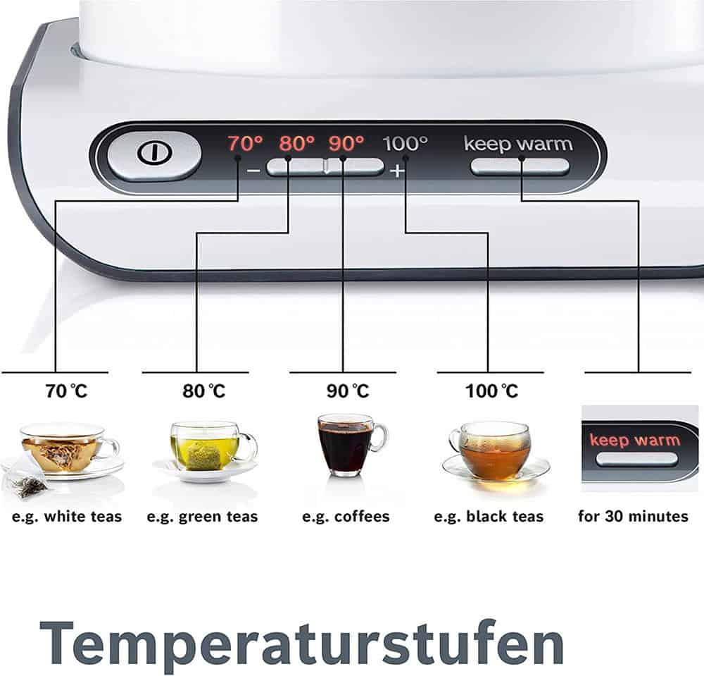 Ấm Siêu Tốc Bosch TWK8611P Ấm Siêu Tốc Bosch TWK8611P