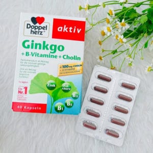 Thuốc Bổ Vitamin B + Cholin Ginkgo - 40 Viên