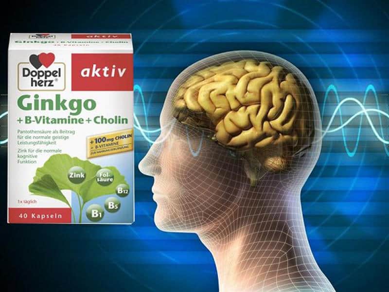 Thuốc Bổ Vitamin B + Cholin Ginkgo - 40 Viên