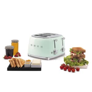 Máy Nướng Bánh Mì Smeg TSF03PGEU Pastel Green