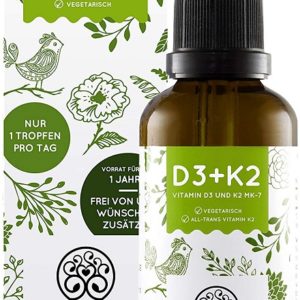 Vitamin D3 + K2 Nature Love