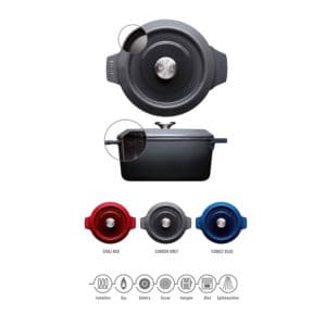 Nồi Gang Woll 124CI-30 Màu Xám - 24cm 4 NỒI GANG WOLL 124CI-30