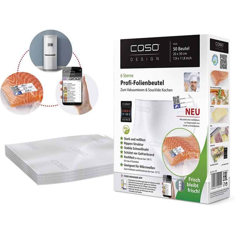 Túi Hút Chận Không Caso 1219 20x30cm (50 Túi) 5 X Gia Dụng Đức Đà Nẵng