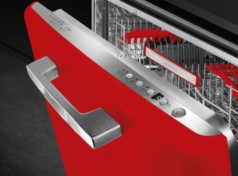 Máy Rửa Chén Bát Smeg ST2FABRD Màu Đỏ 6 Máy Rửa Chén Bát Smeg ST2FABRD Màu Đỏ-2