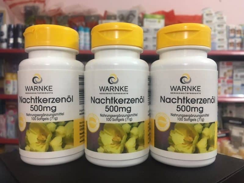 Tinh Dầu Hoa anh Thảo Warnke Nachtkerzenol 500mg 5 i 1 Gia Dụng Đức Đà Nẵng