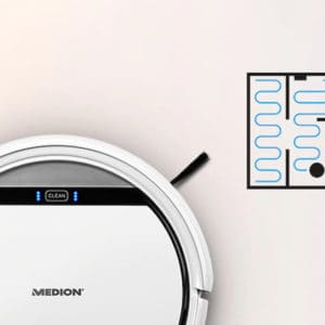 Robot Hút Bụi Medion MD19511 5 robot hut bui lau nha thong minh medion md 19510 1 Gia Dụng Đức Đà Nẵng