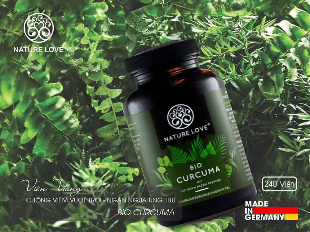 Viên Nang Bio Curcuma Kapseln Nature Love 240 Viên Viên Nang Bio Curcuma Kapseln Nature Love 240 Viên