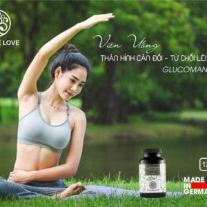 Viên Nang Nature Love Glucomannan Conjak Wurzel 120 Viên 7 Viên Nang Giảm Cân Nature Love Glucomannan 120 Viên