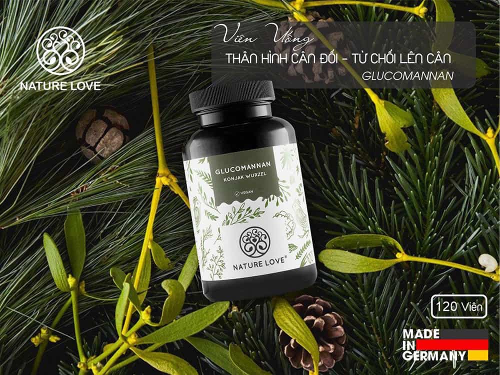Viên Nang Giảm Cân Nature Love Glucomannan 120 Viên Viên Nang Giảm Cân Nature Love Glucomannan 120 Viên