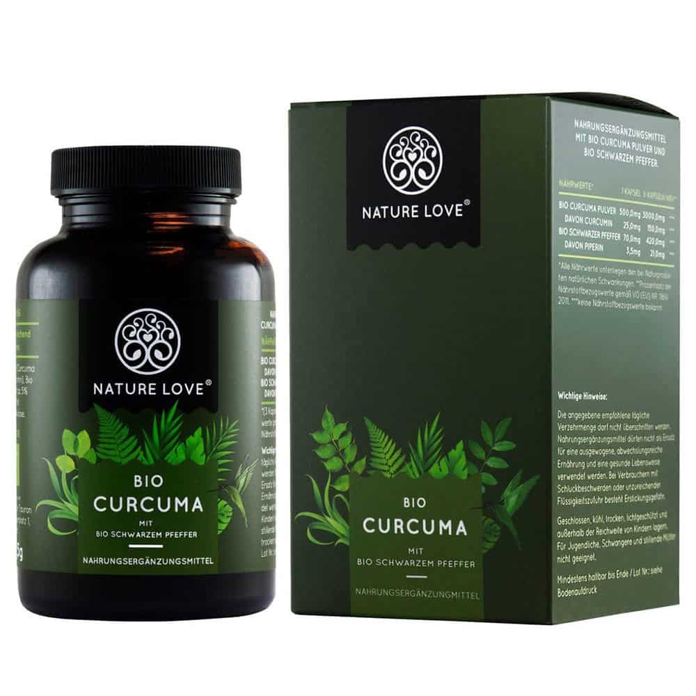 Viên Nang Bio Curcuma Kapseln Nature Love 240 Viên Viên Nang Bio Curcuma Kapseln Nature Love 240 Viên