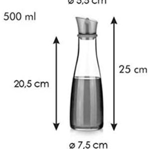 Bình Đựng Dầu Giấm Tescoma 642773 - Không Lõi 4 Bình Đựng Dầu Giấm Tescoma 642773 - Không Lõi
