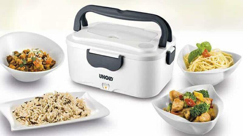 Hộp Đựng Cơm Giữ Nóng Unold 58850 Electric Lunch Box 7 Hộp Đựng Cơm Giữ Nóng Unold 58850 Electric Lunch Box