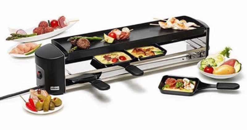 Bếp Nướng Stockli Raclette Grill Cheesmax 4 Anthracite 0400.02 - 4 Người Ăn - 2