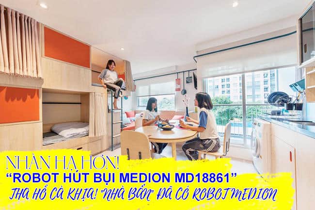 Robot Hút Bụi Medion MD 18861-6