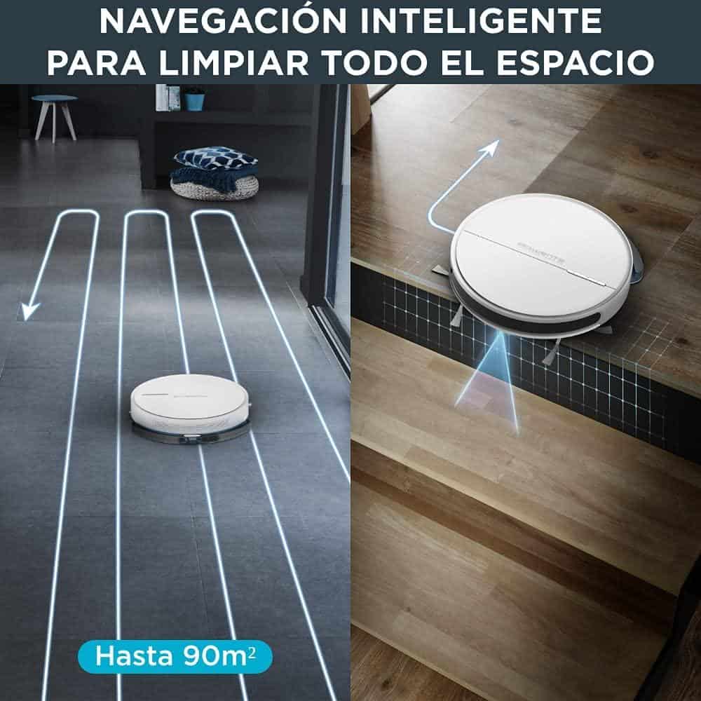 Robot Hút Bụi Và Lau Nhà Rowenta Explorer 60 Connect RR7427 Robot Hút Bụi Và Lau Nhà Rowenta Explorer 60 Connect RR7427