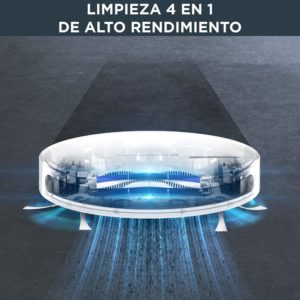 Robot Hút Bụi, Lau Nhà Rowenta RR7427 4 Robot Hút Bụi Và Lau Nhà Rowenta Explorer 60 Connect RR7427