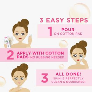 Tẩy Trang Garnier 36SD02 - 400ml Màu Hồng 3 Garnier36SD02-84-Gia Dụng Đức Đà Nẵng