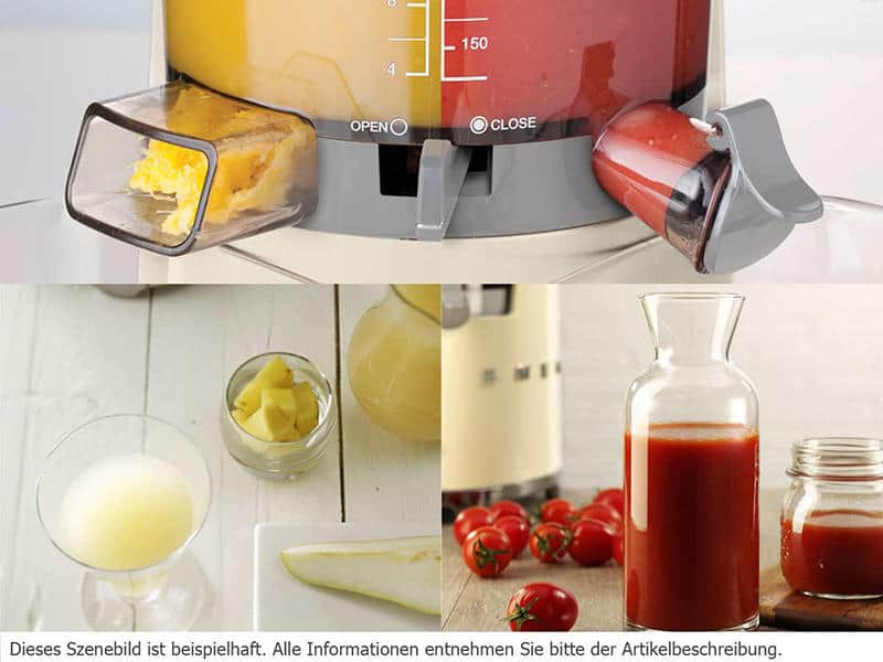 Máy Ép Chậm Trái Cây Smeg SJF01PBEU Pastel Blue