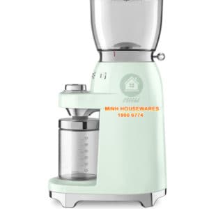 MÁY XAY CAFE SMEG CGF01PGEU màu xanh lá cây
