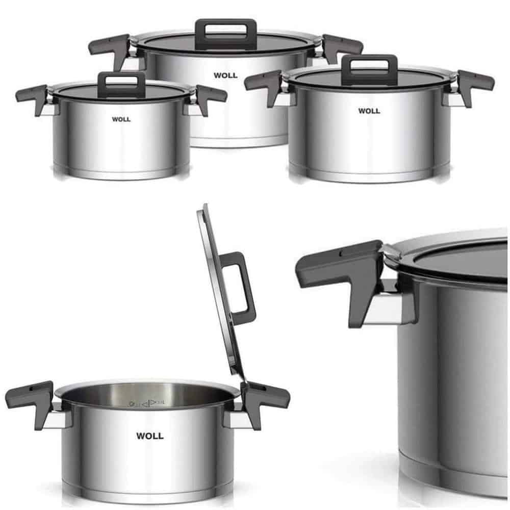 Bộ Nồi Woll Concept NCSET004 Set 6 Pcs 18cm 20cm 24cm Bộ Nồi Woll Concept NCSET004 Set 6 Pcs 18cm 20cm 24cm