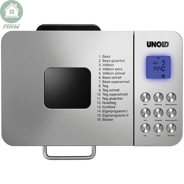 Máy Làm Bánh Mì Tự Động Unold 68456 7 Máy Làm Bánh Mì Unold 68456