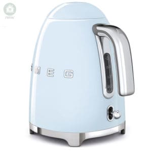 BÌNH ĐUN NƯỚC SMEG KLF03PBEU MÀU XANH DƯƠNG PASTEL SIÊU XINH, SANG TRỌNG