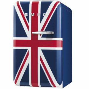 TỦ LẠNH MINI SMEG FAB5LDUJ3 tay cầm bên phải hình lá cờ Anh