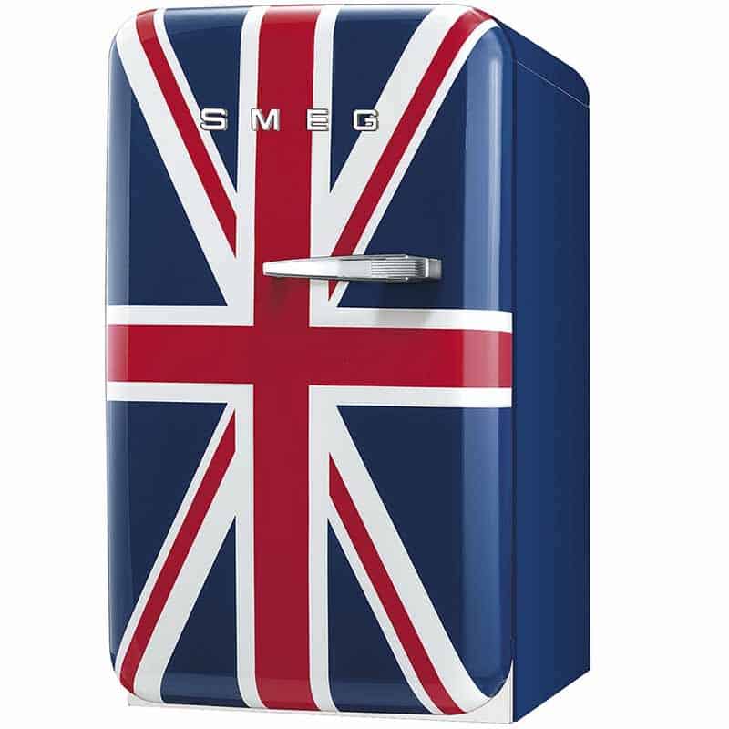 Tủ Lạnh Mini Smeg FAB5LDUJ3 2 TỦ LẠNH MINI SMEG FAB5LDUJ3 tay cầm bên phải hình lá cờ Anh