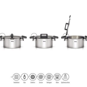 Bộ Nồi Woll Concept NCSET004 Set 6 Pcs 18cm 20cm 24cm 3 Bộ Nồi Woll Concept NCSET004 Set 6 Pcs 18cm 20cm 24cm