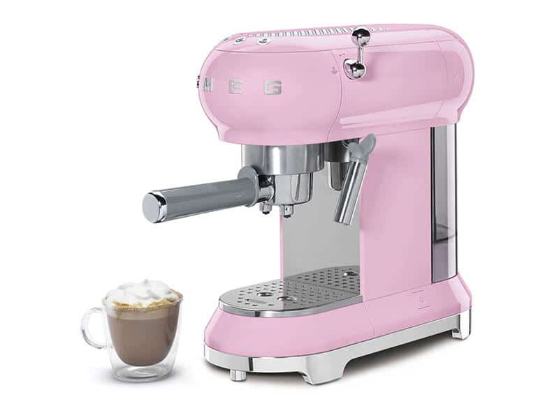 Máy Pha Cafe Smeg ECF01PKEU Pink - 2